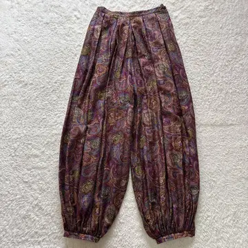 새상품급 PERRY ELLIS 빈티지 벌룬 팬츠 페이즐리 무늬