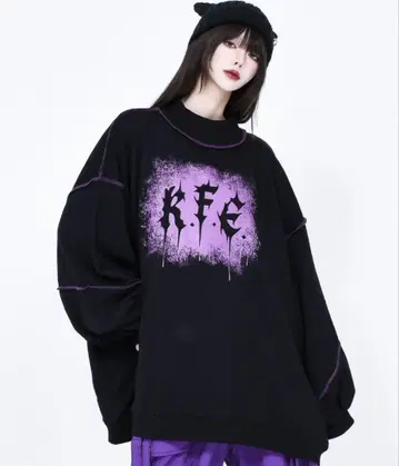 [ REFLEM ] 하이넥 벌룬 PO / 풀오버 스웨트 셔츠