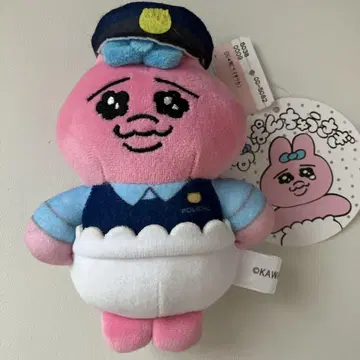 일하는 빤쮸 빤쮸토끼 봉제 인형 참 시마무라 경찰관