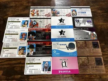 캐릭터 카드 세트