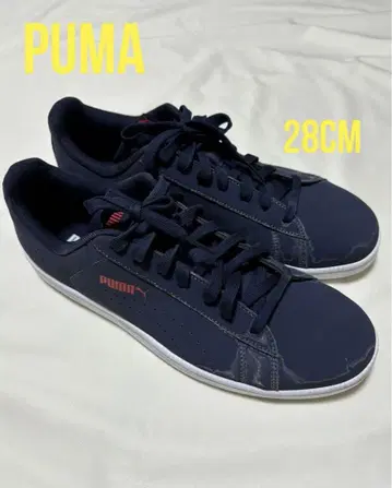 PUMA 네이비 캐주얼 스니커즈