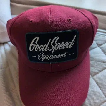 GoodSpeed 야구 모자 와인 레드