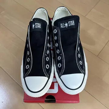 CONVERSE ALL STAR 블랙 슬립온 23.5cm