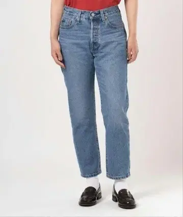 [새상품] Levi's/리바이스 501(R) 크롭 데님 23인치