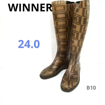 WINNER 올 패턴 레인부츠 백 고어 24.0 상당 이스라엘 제