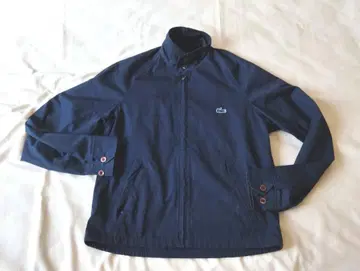 라코스테 빈티지 실뭉치 택 G-9 해링턴 자켓 파랑 악어 S 70's