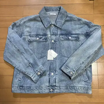 RUUBON 12.5oz 와이드 데님 자켓 색스 블루 S 새상품