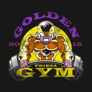 [ T셔츠 ] GOLDEN FRIEZA GYM 골든 프리저 헬스장 BKL