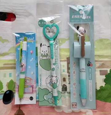 포차코 볼펜 3개 세트