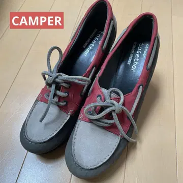 CAMPER 캠퍼 웨지솔 펌프스 37