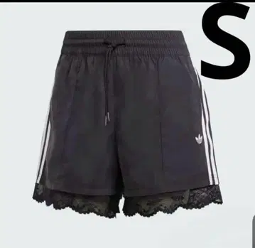 adidas 레이스 트리밍 쓰리 스트라이프 숏팬츠 S
