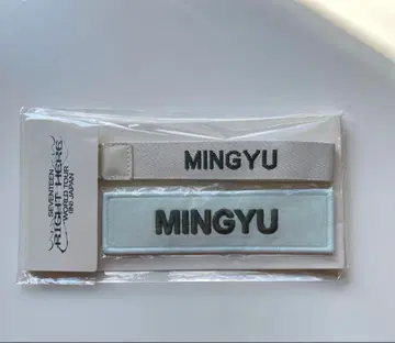 SEVENTEEN Right here 민규 와펜 세트