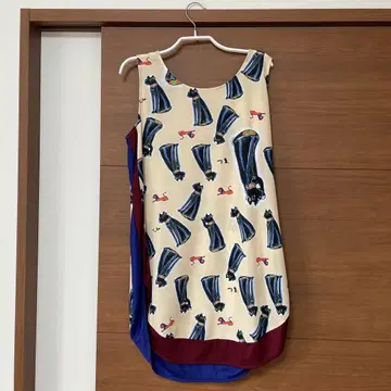 츠모리치사토 이집트 캣 라스트 컬렉션 튜닉 고양이