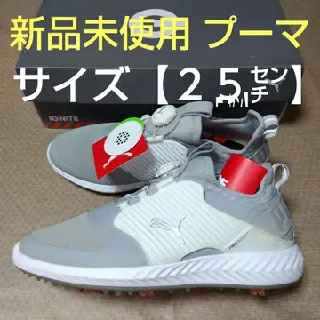 푸마 다이얼식 소프트 스파이크 골프화 [ 25cm ] 미사용 새상품