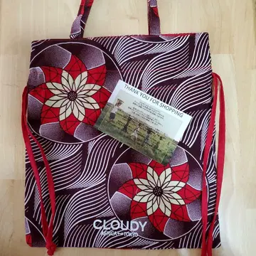 CLOUDY 꽃무늬 토트백