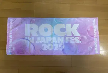 ROCK IN JAPAN FES. 2025 로킹 페이스타월