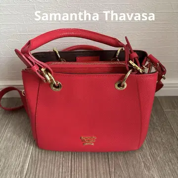 사만다 타바사 Samantha Thavasa 숄더백 빨간색 레드