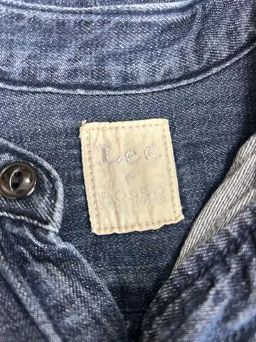 Lee 데님 긴팔 셔츠 원피스