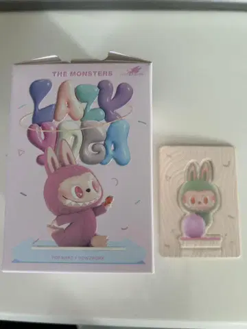 POP MART Labubu [ LAZY YOGA ] 라부부