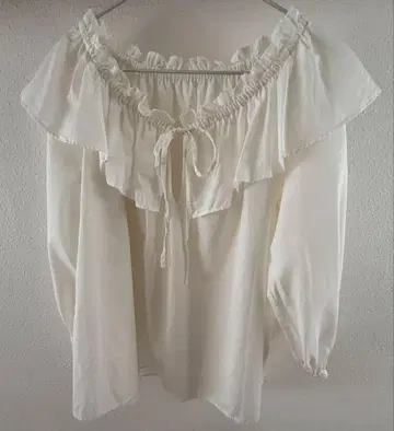저널 스탠다드 여성용 프릴 칼라 블라우스