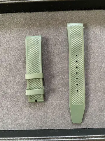 IWC 고무 벨트 정품 20mm