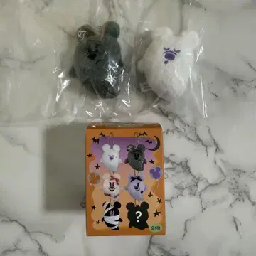 디즈니 할로윈 봉제 인형 참 2세트