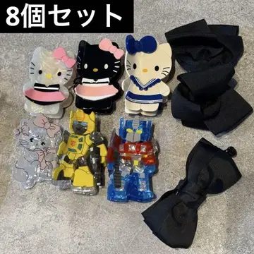 키티 트랜스포머 mikko 헤어 클립 8개 세트
