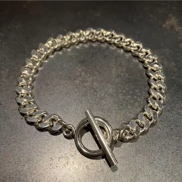 SILVER925 FLAT LINK MANTEL BRACELET/실버