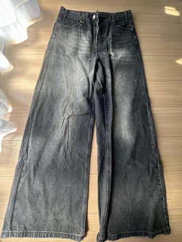 블랙 플레어 데님 asepmode