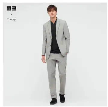 UNIQLO x Theory 칸도 셔츠 자켓 칸도 이지 팬츠 세트