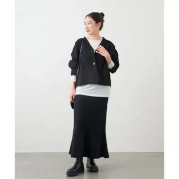 IENA 니트 머메이드 스커트