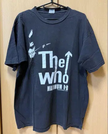 The Who 블랙 티셔츠 1996년제 L 사이즈