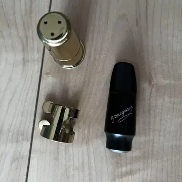 야나기사와 소프라노 색소폰용 마우스피스 4번 정품 리가처 정품 캡