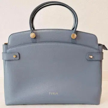 [새상품급] FURLA 아가타 핸드백 2way 숄더 블루