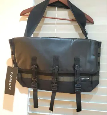 COMBACK 메신저 백 바디 백 블랙