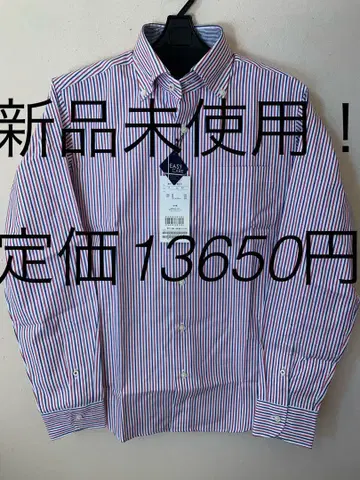 미사용 새상품 남성용 비기 빨파 스트라이프 셔츠