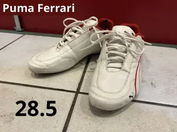 레어 페라리 Puma Ferrari 스니커즈 화이트 레드 28.5