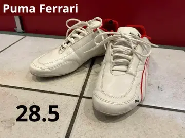 레어 페라리 Puma Ferrari 스니커즈 화이트 레드 28.5