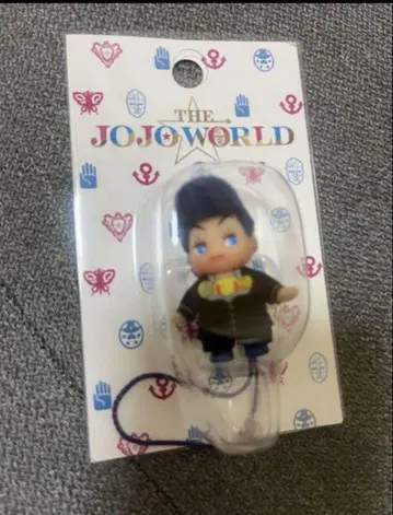 새상품 THE JOJO WORLD 큐피 콜라보 스트랩 히가시카타 죠스케