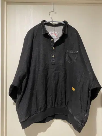 NATAL DESIGN 블랙 데님 셔츠 M 사이즈