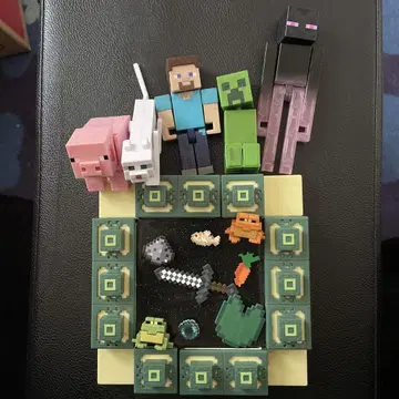 Minecraft 블록 피규어 세트