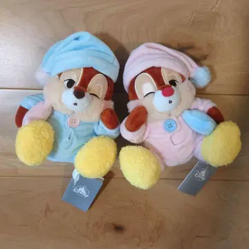 새상품 칩과 데일 봉제 인형 파자마
