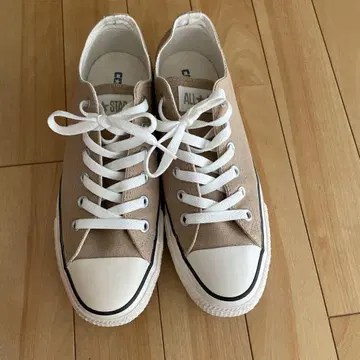 CONVERSE ALL STAR 베이지 로우컷 스니커즈
