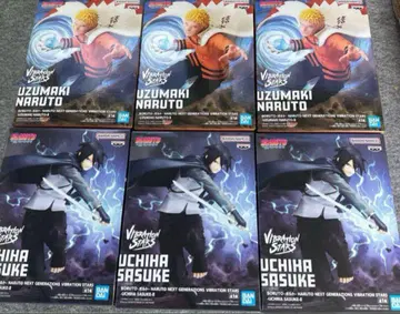 BORUTO 볼트 나루토 사스케 피규어 6개 세트