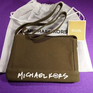 MICHAEL KORS 캔버스 원단 숄더백