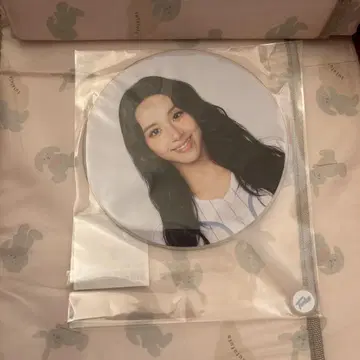 twice home9round 채영 부채 이미지 피켓