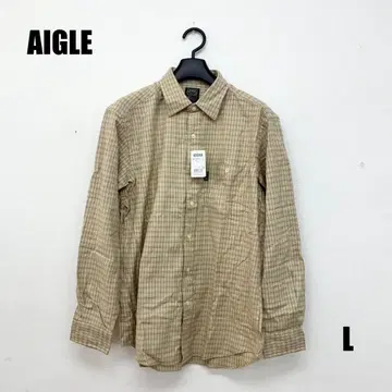 0302I AIGLE 남성 긴팔 셔츠