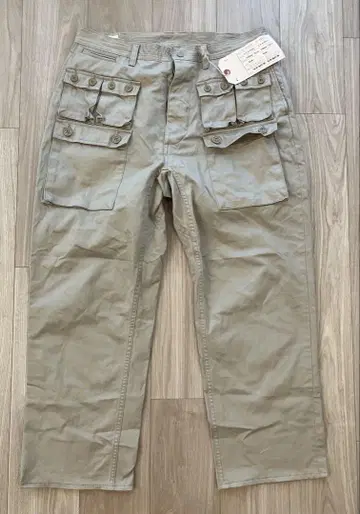 사사프라스 G.D.U 팬츠 41 Khaki L 사이즈