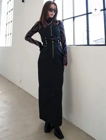 Gram lips MULTI-WAY 밀리터리 원피스 립스