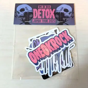 ONE OK ROCK DETOX 스티커 세트 원 오크 록